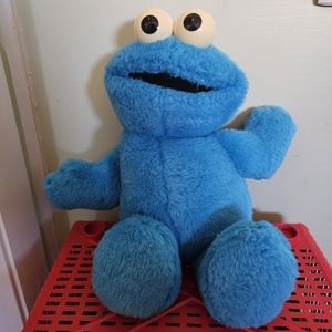 Vintage 1997 Tyco Tickle Me Cookie Monster with battery pack great condition